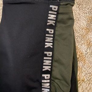 Xtra small black and army green leggings
